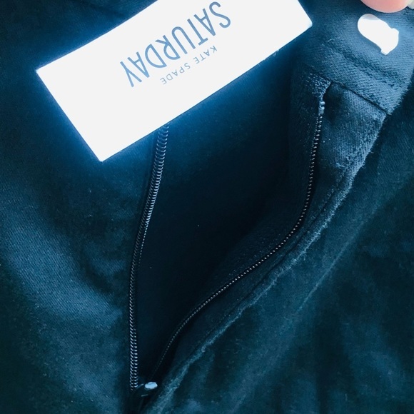 Kate Spade Saturday size 10 black cropped at ankle pant  NWT - Picture 9 of 16